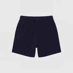 Dark Blue Cotton Shorts