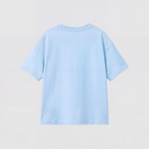 Light Blue Oversized Essential Tee