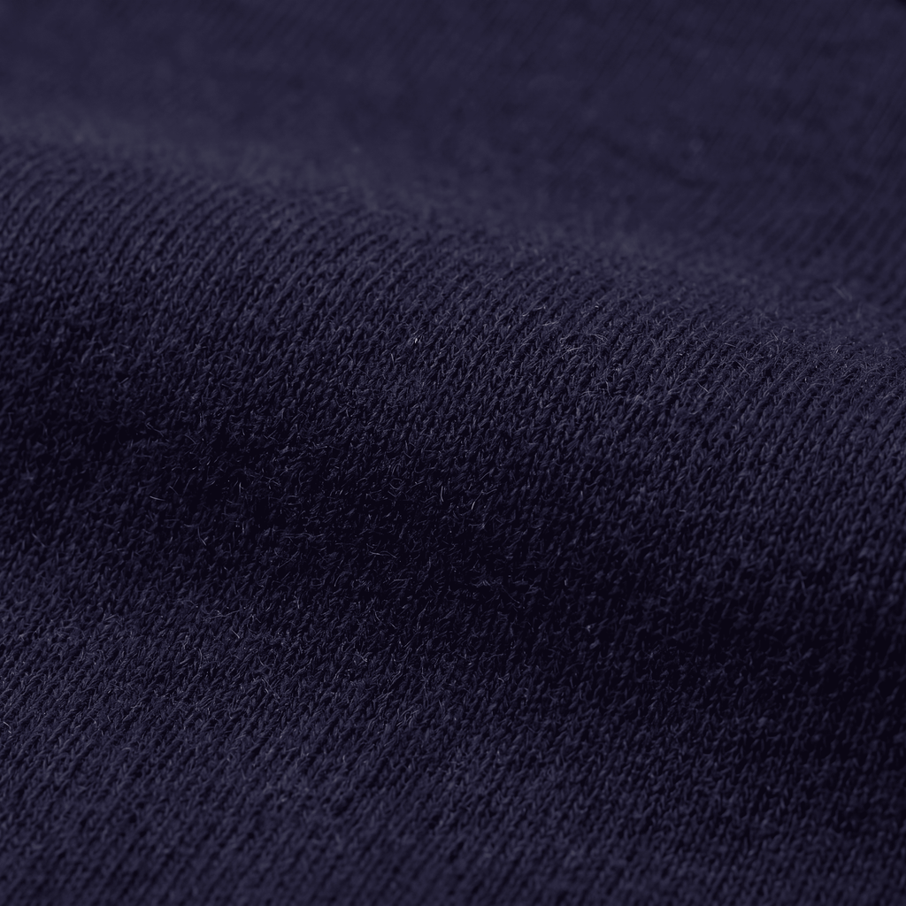 Dark Blue Cotton Shorts